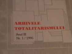 Arhivele Totalitarismului-NR-1/1995- foto