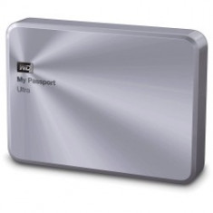 Western Digital My Passport Ultra Metal Edition - 2TB, USB 3.0, Argintiu foto