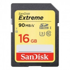 SanDisk SDHC 16GB Extreme - card 90MB/s, U3 SDSDXNE-016G-GNCIN foto