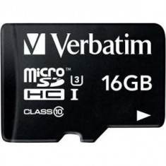 Card microSDHC Verbatim Pro 16GB Class 10 foto