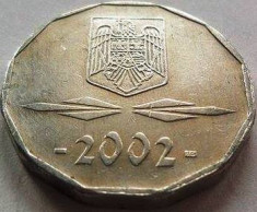 Moneda 5000 Lei - ROMANIA, anul 2002 *cod 3468 Allu foto