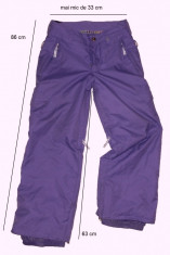 Pantaloni ski schi BURTON originali ventilatii (copii 136-147 cm) cod-261332 foto