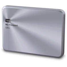 Western Digital My Passport Ultra Metal Edition - 1TB, USB 3.0, Argintiu foto