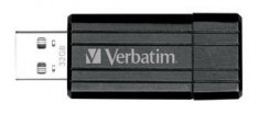 Stick USB 2.0 Verbatim PinStripe 32 GB Negru foto