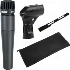 Microfon Shure SM57 profesional pentru prezentari, cantari, karaoke foto
