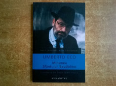 Umberto Eco ? Minunea Sfantului Baudolino foto