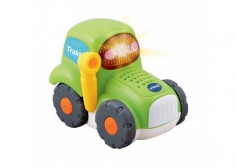 Masinuta VTech Toot Toot Tractor Verde foto