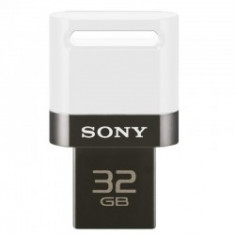 Sony USB On-The-Go 32GB alb - stick de memorie microUSB compatibil Android foto