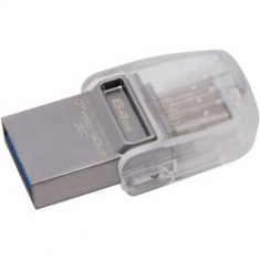 Kingston DataTraveler microDuo - microUSB 64GB stick de memorie USB 3.0 C foto