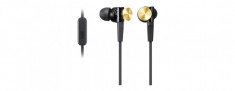 Casti audio in-ear Sony MDR-XB70AP Negru - Auriu foto