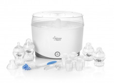 Kit sterilizator electric Tommee Tippee Closer to Nature cu accesorii foto