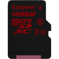 Kingston 128GB microSDHC UHS-I Class U3 90MB/s read 80MB/s write + SD Adapter foto