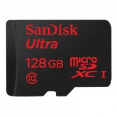 Sandisk MicroSD 128GB SDXC ULTRA, clasa 10, 48MB/s - RS125017338 foto