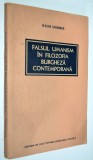 Falsul umanism in filozofia burgheza contemporana - Radu Sommer - 1956