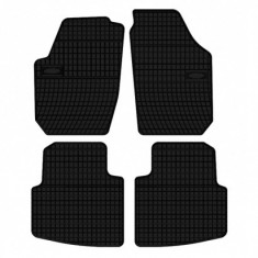 Set Covorase Auto Cauciuc Negro Skoda Roomster 2006-2015 Cod: 0363 foto