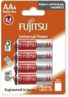 Fujitsu Baterie Fujitsu Alkaline Universal Power FU-LR6-4B, LR6/AA, 4 bucati blister foto