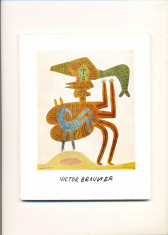 Victor Brauner-Catalog 1964/1965 in limba germana cu foto color si alb-negru foto