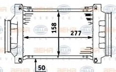 Intercooler, compresor MINI MINI Cooper S - BEHR HELLA SERVICE 8ML 376 723-431 foto