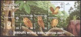 Seychelles 2001, Fauna - pasari, serie neuzata, MNH