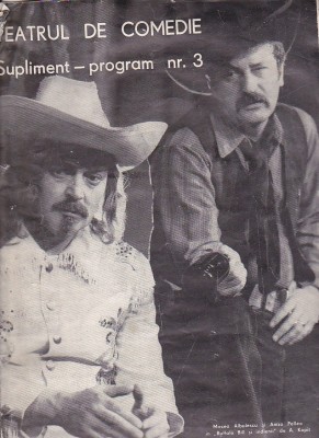 bnk rev Revista Teatrul de comedie - Supliment-program nr 3 foto