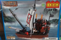 Joc constructie COGO : corabie pirati 167 pcs foto