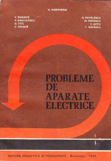 Probleme de aparate electrice V. Panaite G. Hortopan foto