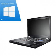 Laptop Refurbished Lenovo ThinkPad T420 i5 2540M Win 10 Pro foto