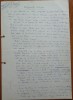 5 pagini de manuscris Maria Banus, scrise si semnate olograf, 1970, Eseul: Ambiguitatea situatiei