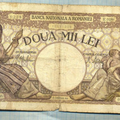 A1068 BANCNOTA-ROMANIA-2000 LEI-18 NOEMVRIE 1941-SERIA0488-starea care se vede