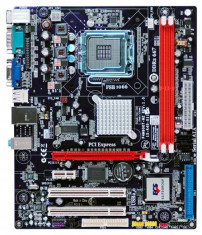Placa baza ECS P4M900T-M2 (V1.0) +Intel Core2 CPU 4300 1.80+256 DDR foto