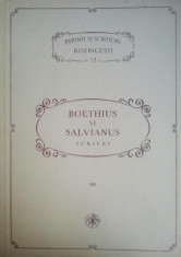 Boethius si Salvianus - Scrieri [Articole teologice. Mangaierile filozofiei] foto