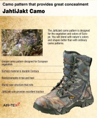 Bocanci Jahti Jakt Camo air-tex.2 foto