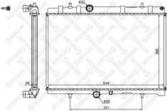 Radiator, racire motor PEUGEOT 307 2.0 16V - STELLOX 10-25201-SX foto