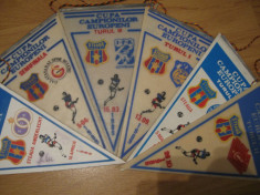 Lot 6 fanioane Steaua Bucuresti / anii 80 foto