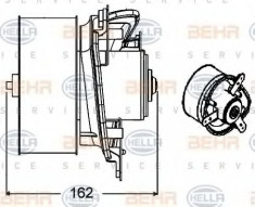 Ventilator, habitaclu - HELLA 8EW 351 332-331 foto