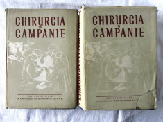 &amp;#039;CHIRURGIA IN CAMPANIE&amp;quot;, Vol. I+II, Coord. Atanasiu P. Ion, 1956 foto