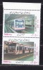 Iran 2001 Metrou trenuri MI 2874-75 MNH, Nestampilat
