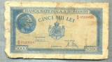 A1085 BANCNOTA-ROMANIA-5000 LEI-20DECEMVRIE1945-SERIA0329026-starea care se vede