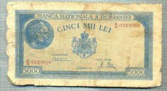 A1085 BANCNOTA-ROMANIA-5000 LEI-20DECEMVRIE1945-SERIA0329026-starea care se vede