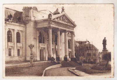 bnk cp Iasi - Teatrul de stat - uzata foto