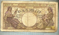 A1059 BANCNOTA-ROMANIA-2000 LEI-18 NOEMVRIE 1941-SERIA0931-starea care se vede foto