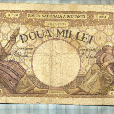 A1059 BANCNOTA-ROMANIA-2000 LEI-18 NOEMVRIE 1941-SERIA0931-starea care se vede