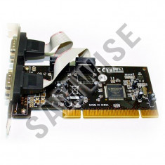 PCI SERIAL INTERFACE CARD 2x Serial (COM, RS-232), nou, GARANTIE foto