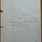 3 pagini de manuscris Maria Banus, scrise si semnate olograf, 1972