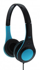 TnB DOTCOM BLUE HEADPHONES WIRED,ADJUSTABLE HEADBAND foto