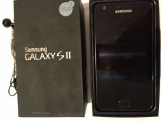 Telefon mobil Samsung Galaxy S2 i9100 Negru impecabil ful box foto
