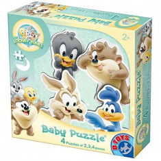 BABY PUZZLE LOONEY TUNES, PASTEL BLUE foto