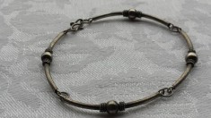 BRATARA argint TRIBALA veche executata manual Finuta de Efect vintage