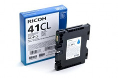 Ricoh Cyan Gel Low Yield GC 41CL (600 prints) foto