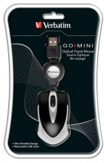 Verbatim OPTICAL MINI MOUSE BLACK foto